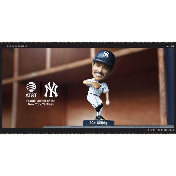 H NEW YORK YANKEES RON GATOR GUIDRY BOBBLEHEAD SGA NIB LOUISIANA LIGHTNING - Picture 8 of 8